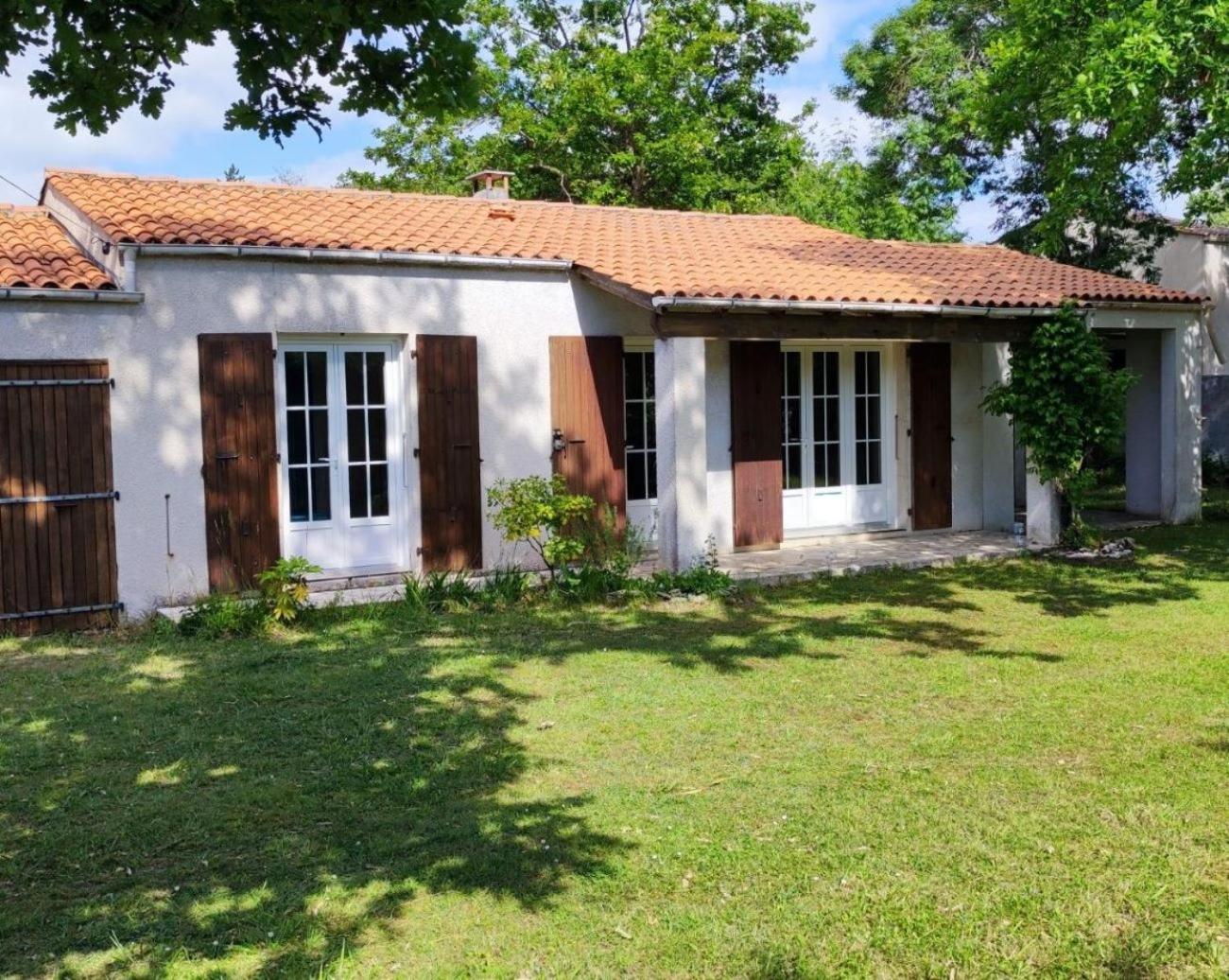 Maison A 8 Min A Pied De La Plage Avec Jardin Clos Et Ombrage Saint-Georges-d'Oleron Bagian luar foto