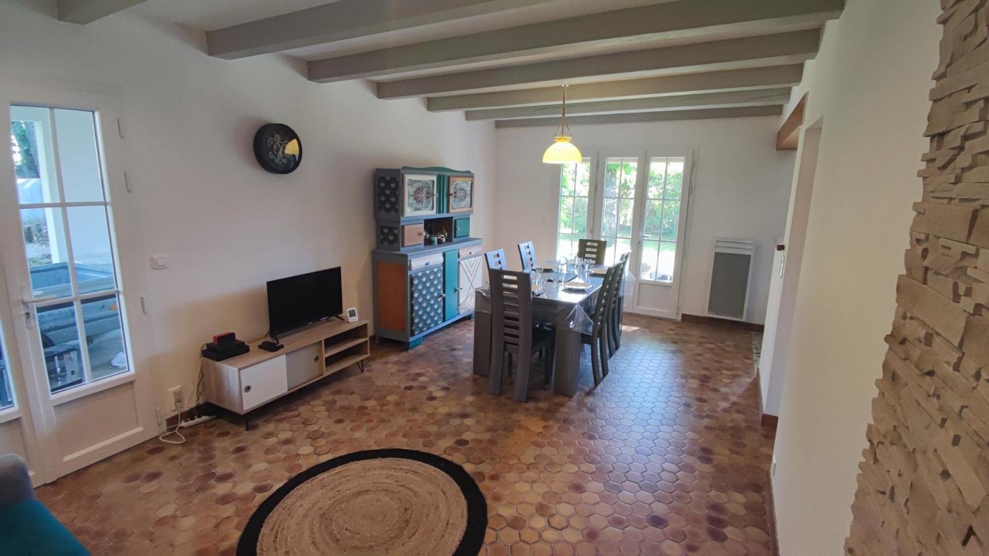 Maison A 8 Min A Pied De La Plage Avec Jardin Clos Et Ombrage Saint-Georges-d'Oleron Bagian luar foto